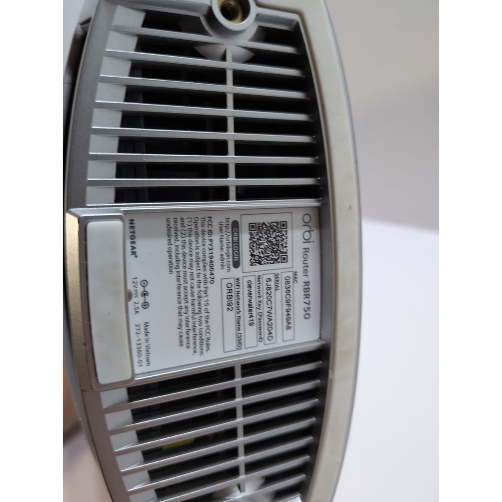 NETGEAR Orbi RBR750 Tri-band Mesh WiFi-6 Router AX4200 (ROUTER) - Picture 7 of 7